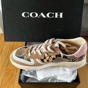 Coach citysole court leather sneakers -NEW